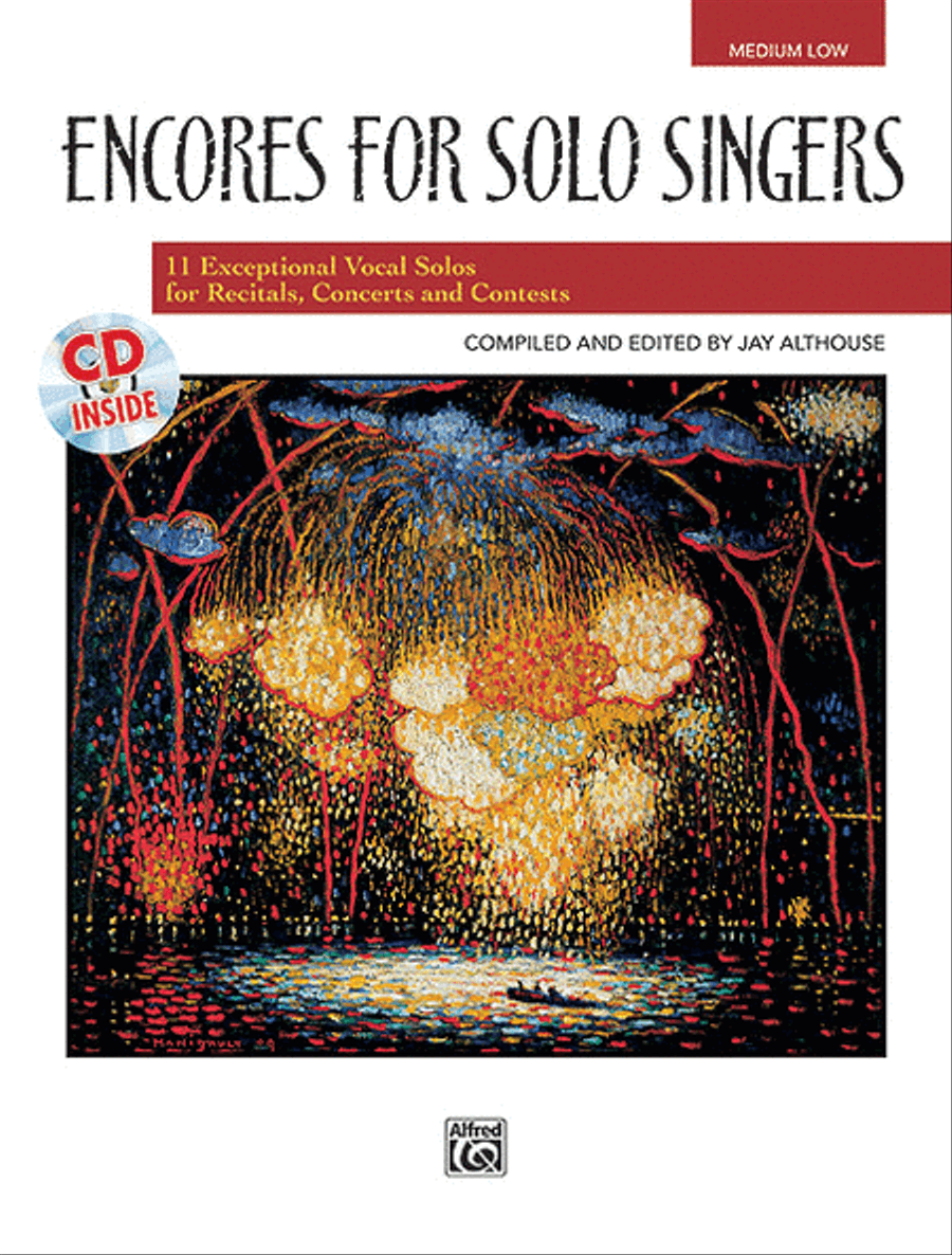 Encores for Solo Singers Medium-Low Voice scores gallery preview page 1