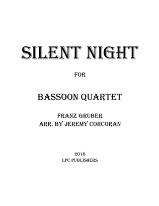Book cover for Silent Night for Bassoon Quartet