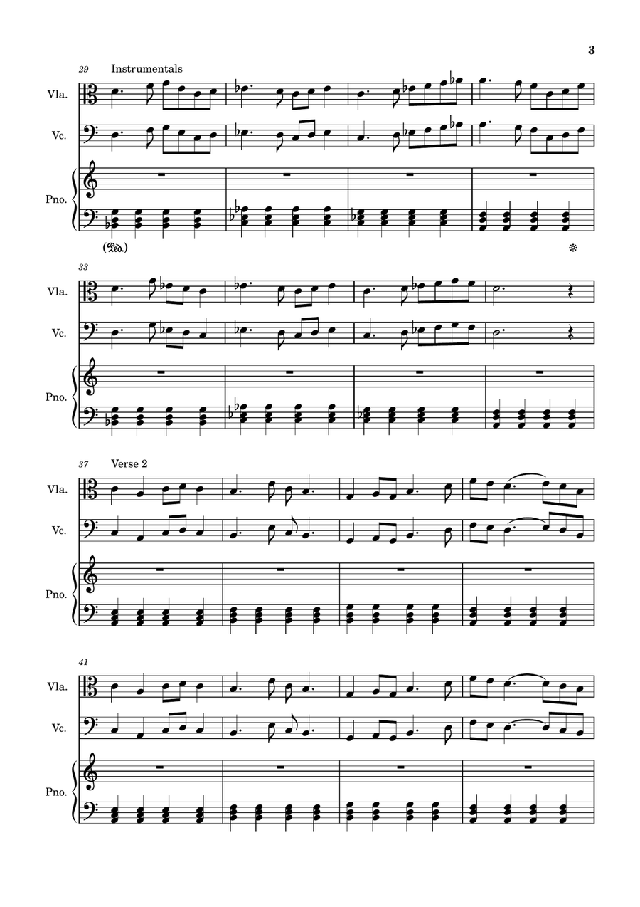 The Reunion The Reunion Piano Trio scores gallery preview page 3