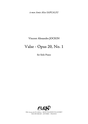 Valse, Opus 20, No.1