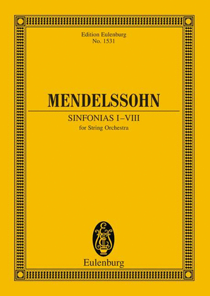 Book cover for Sinfonias I-VIII