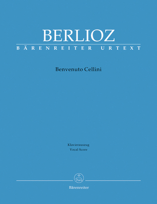 Book cover for Benvenuto Cellini Hol. 76