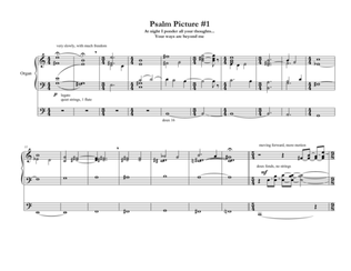Psalm Picture 1, Set 1. For Solo Organ