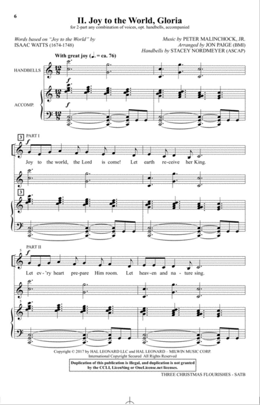 Angels We Have Heard On High Choir scores gallery preview page 5