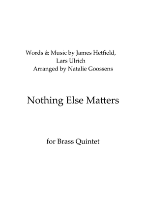 Book cover for Nothing Else Matters