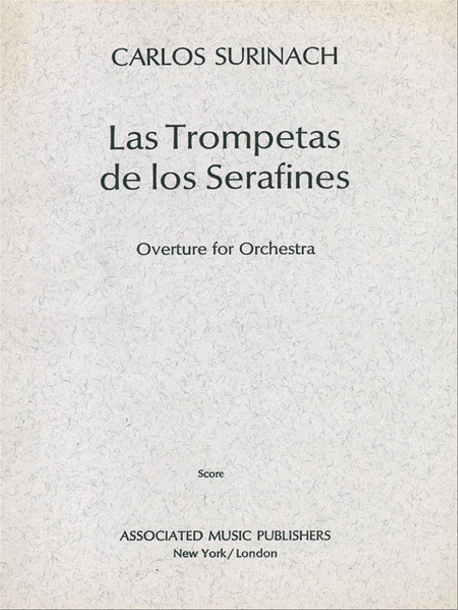 Las Trompetas De Los Serafines Orch Score Orchestra scores gallery preview page 1