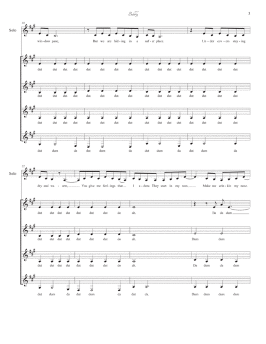 Bubbly Bubbly SSAA scores gallery preview page 3