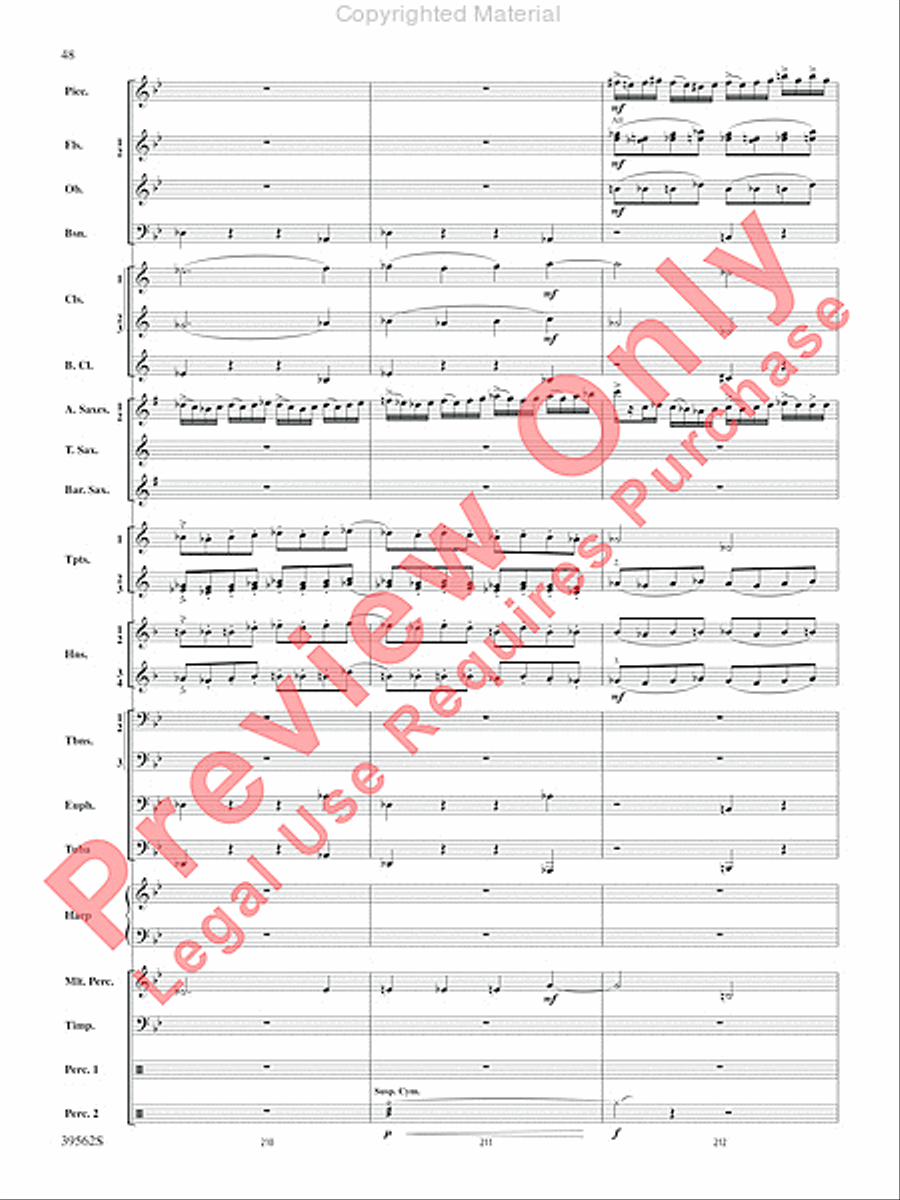 The Complete Harry Potter Concert Band scores gallery preview page 49