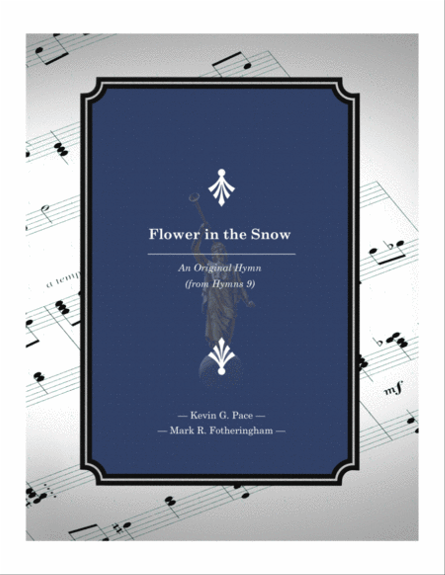 Flower in the Snow - an original hymn 4-Part scores gallery preview page 1