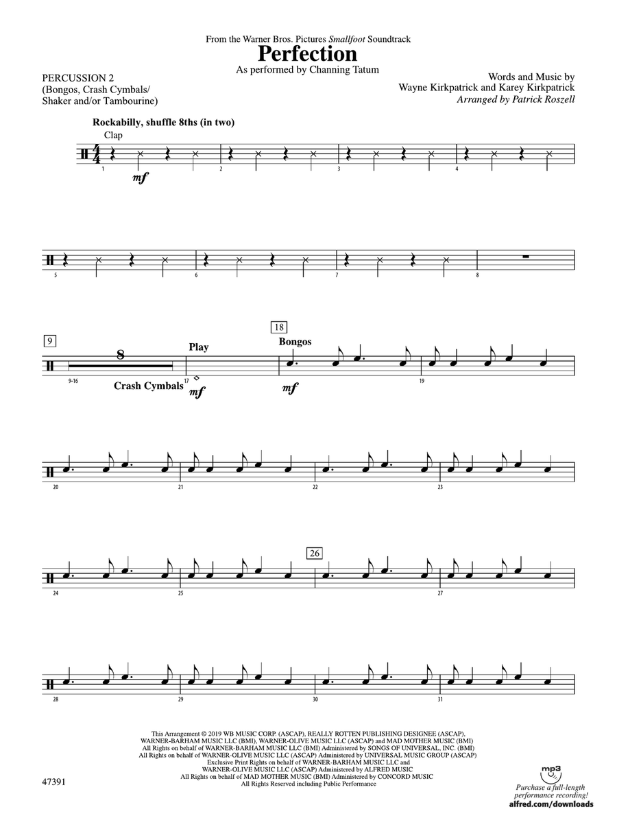 Perfection: 2nd Percussion