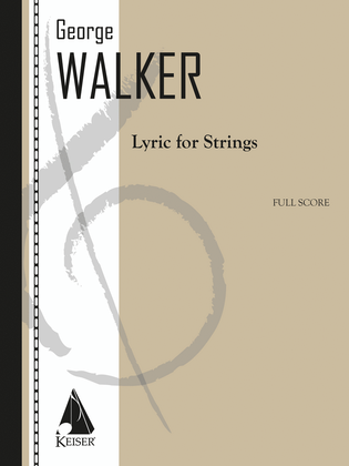Book cover for Lyric for Strings