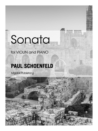 Book cover for Sonata for Violin and Piano
