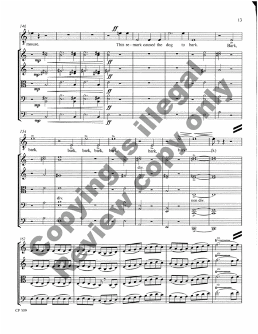 Songs of Laughter, Love, & Tears (Full Score & Parts) String Orchestra scores gallery preview page 51