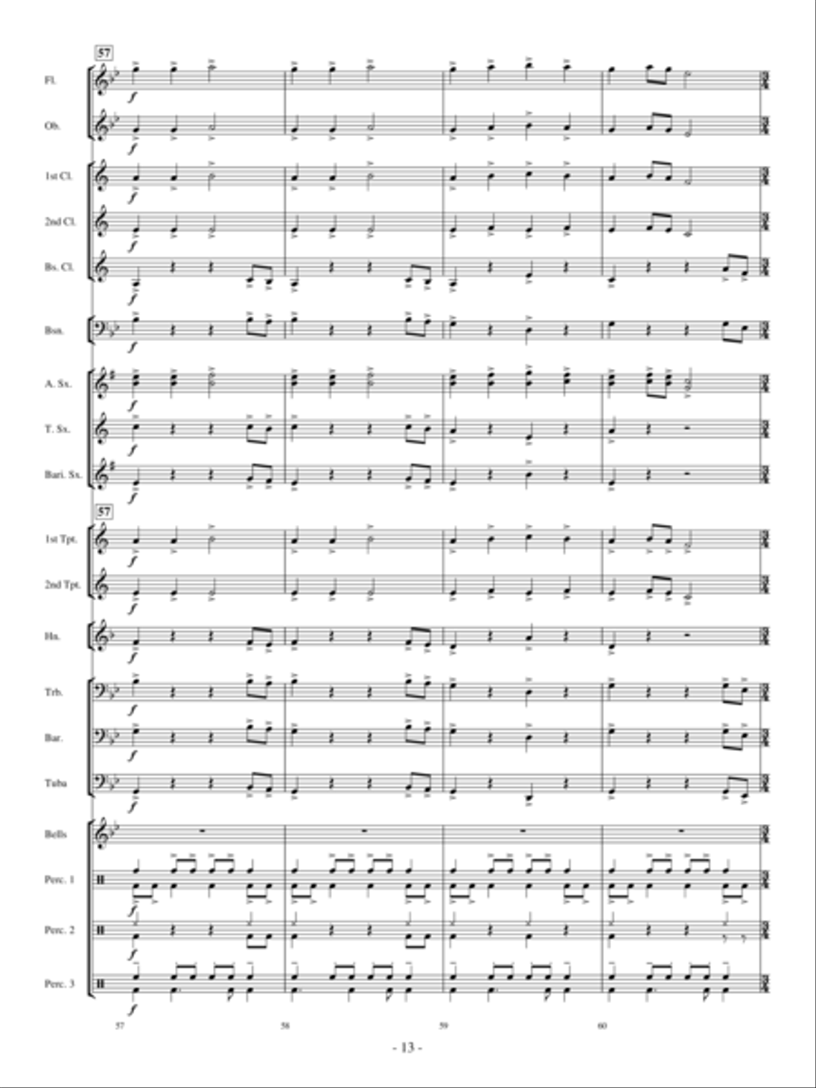 Sakura Sakura Concert Band scores gallery preview page 12
