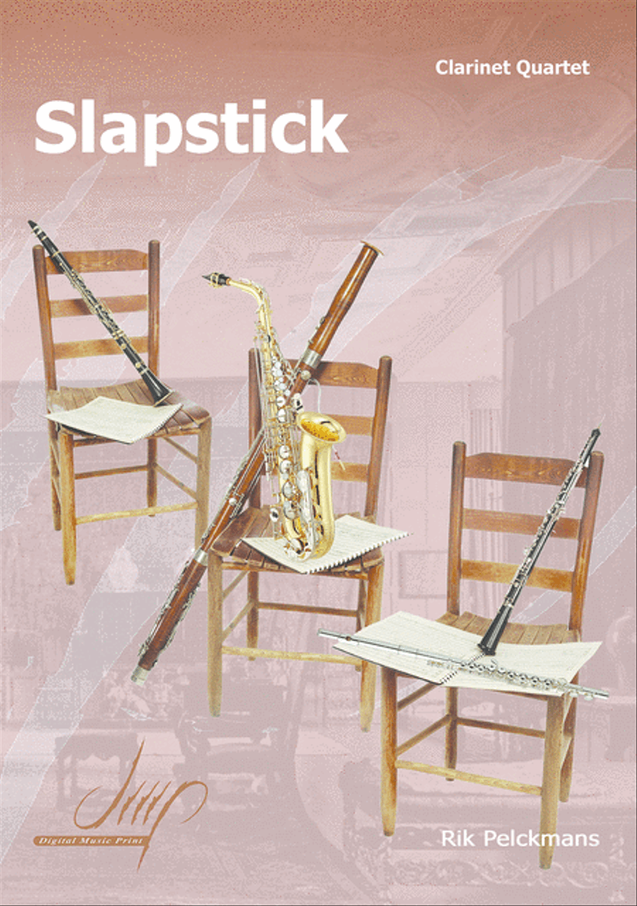 Slapstick Clarinet Quartet scores gallery preview page 1