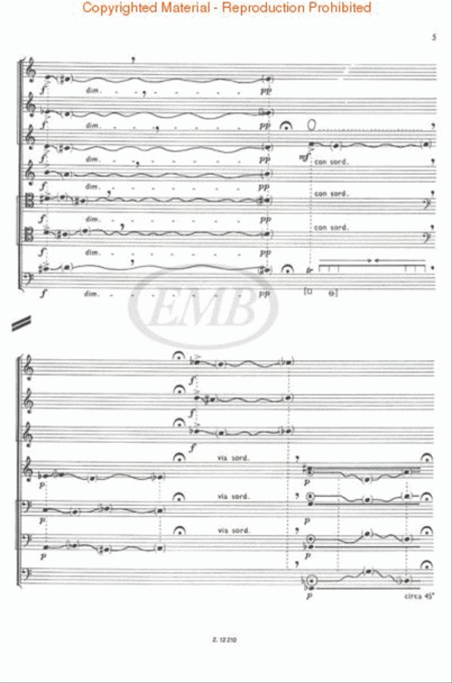 Septet for Brass Instruments Performance Score scores gallery preview page 3