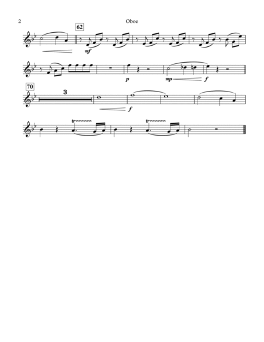 Voi Che Sapete - Parts Large Ensemble scores gallery preview page 5