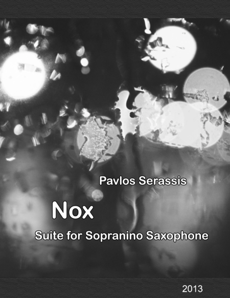 Nox (2013) Suite for sopranino saxophone image number null