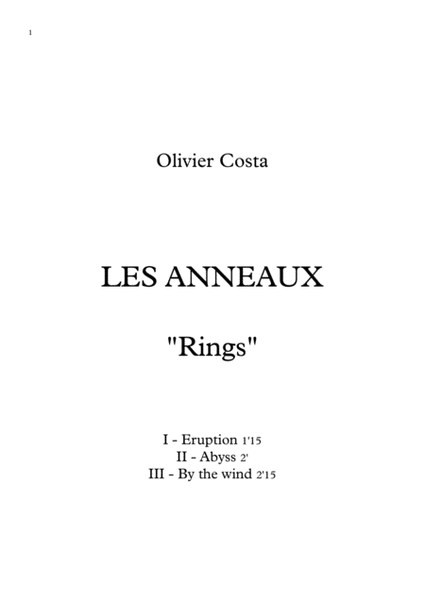 LES ANNEAUX "Rings" image number null