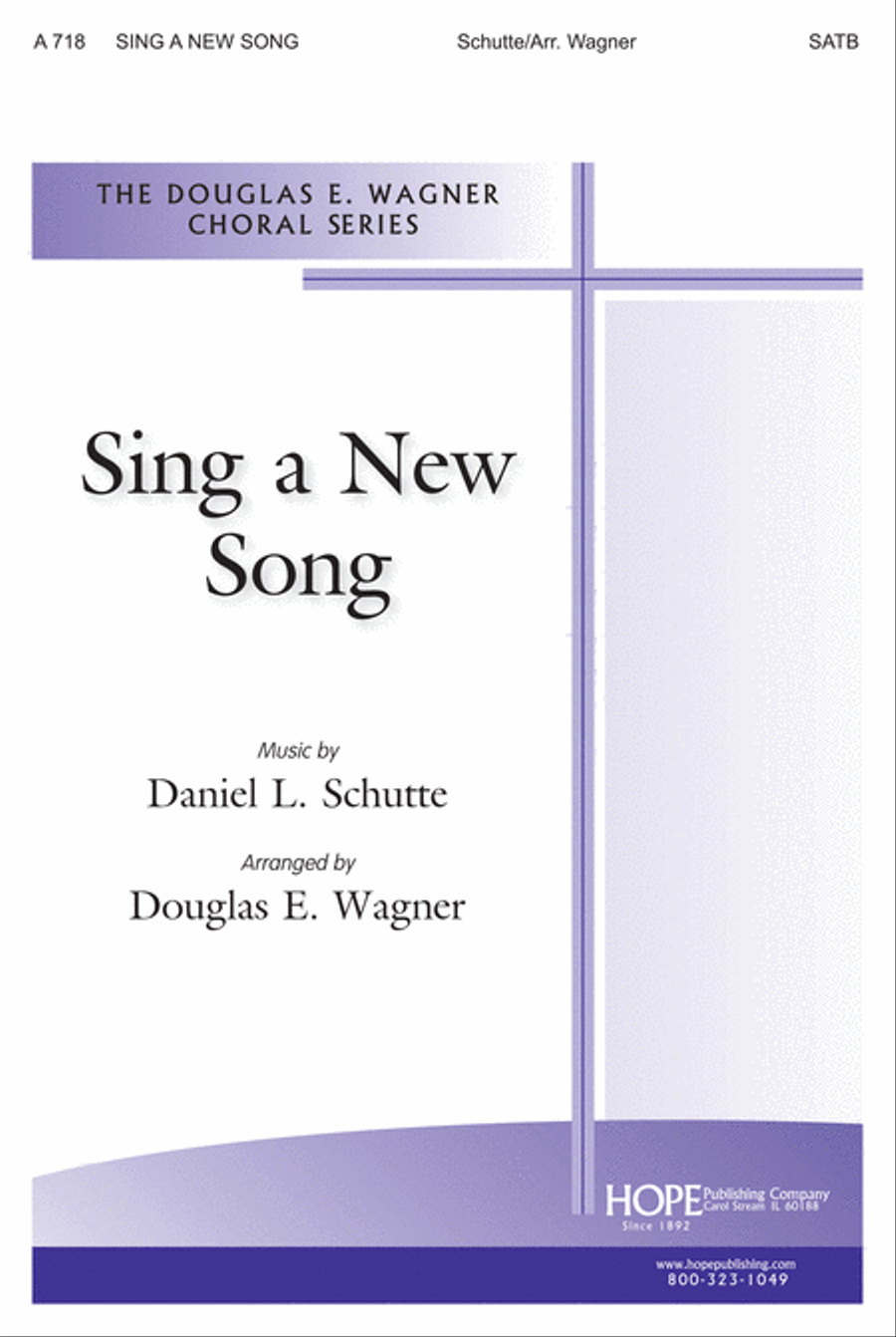 Sing a New Song 4-Part scores gallery preview page 1