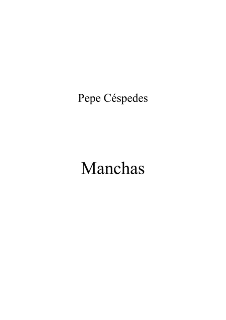 Manchas Jazz Ensemble scores gallery preview page 1