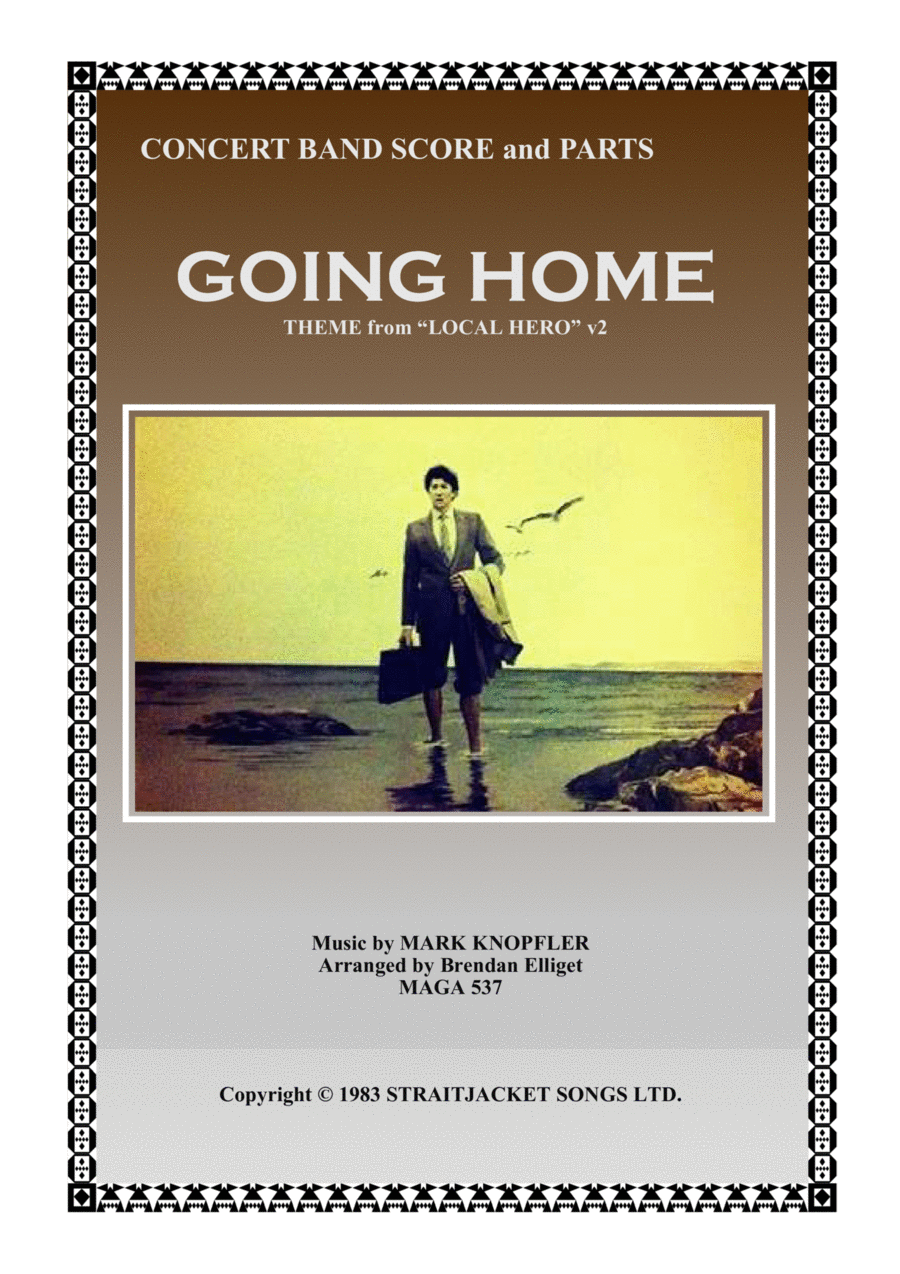 Going Home Concert Band scores gallery preview page 1