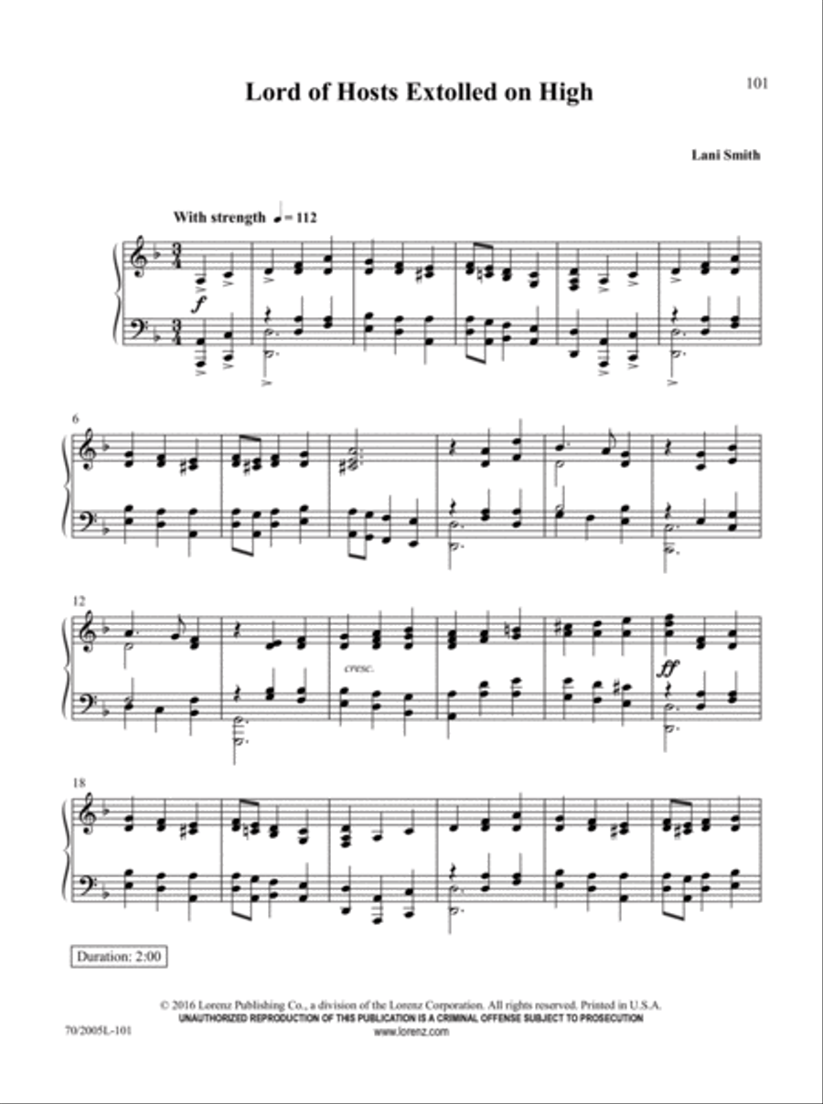 The Church Pianist's Library, Vol. 19 Piano Solo scores gallery preview page 34