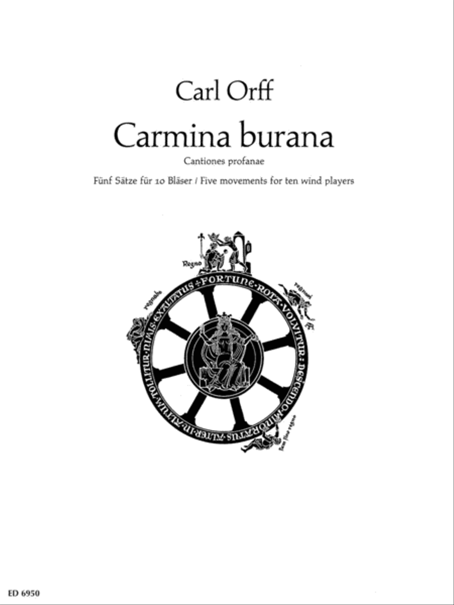 Carmina Burana Score scores gallery preview page 1