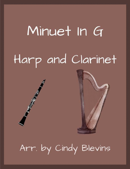 Minuet in G, for Harp and Clarinet image number null