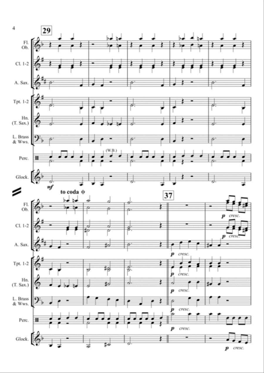 Haunted House Large Ensemble scores gallery preview page 4