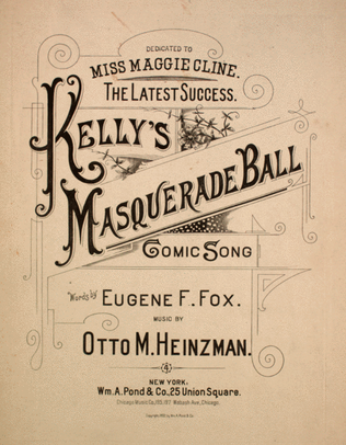 Kelly's Masquerade Ball. Comic Song