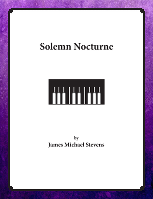 Book cover for Solemn Nocturne