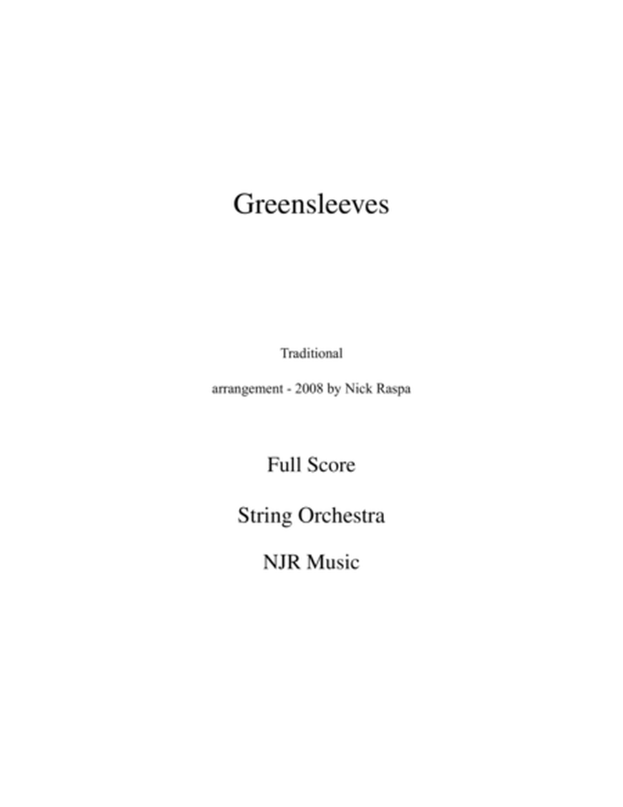 Greensleeves (Variations for String Orchestra) image number null