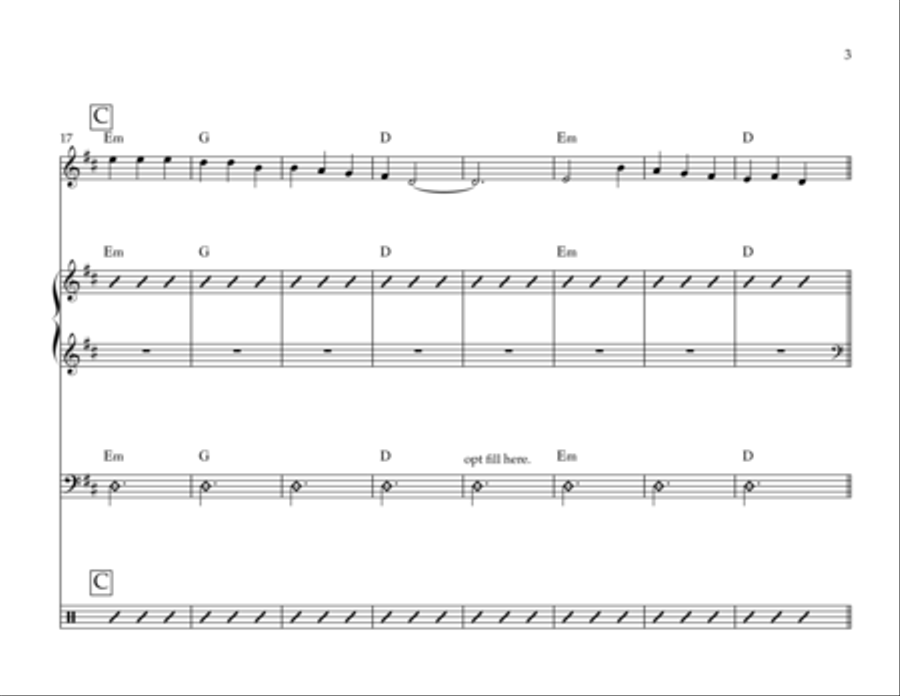 Scarborough Fair Jazz Ensemble scores gallery preview page 3