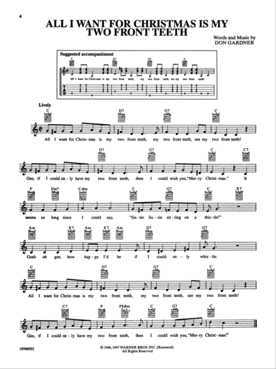 The Ultimate Christmas Guitar Book Guitar scores gallery preview page 4