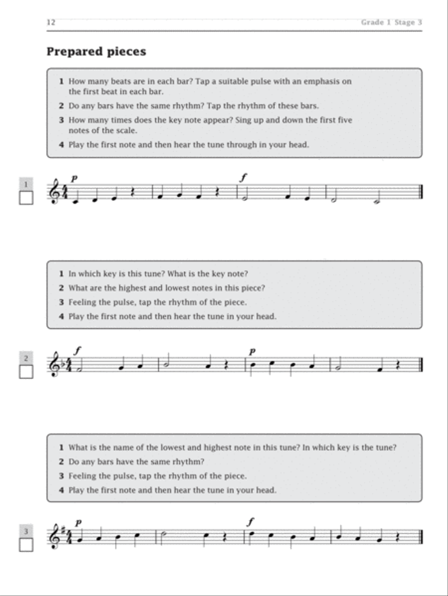 Improve your sight-singing! Grades 1-3 Choir scores gallery preview page 6