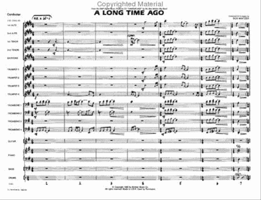 A Long Time Ago A Long Time Ago Jazz Ensemble scores gallery preview page 2