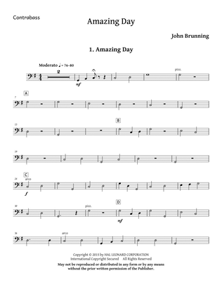 Book cover for Amazing Day - Double Bass
