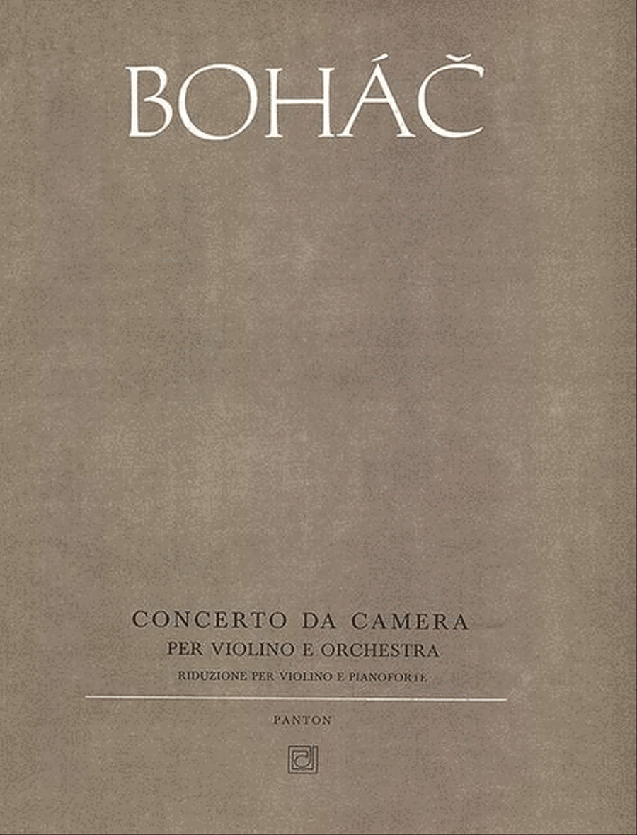 Book cover for Concerto da camera