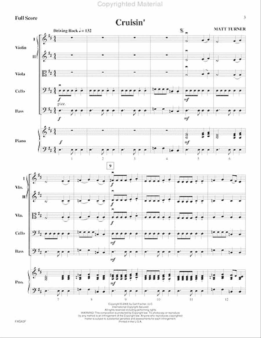 Cruisin' String Orchestra scores gallery preview page 4