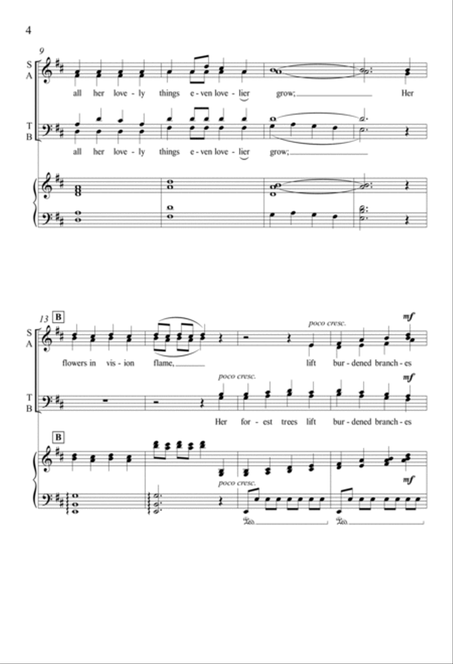 When Music Sounds Divisi scores gallery preview page 3