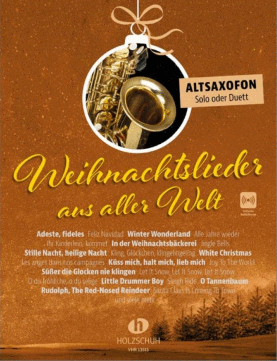 Weihnachtslieder aus aller Welt - Altsaxophon