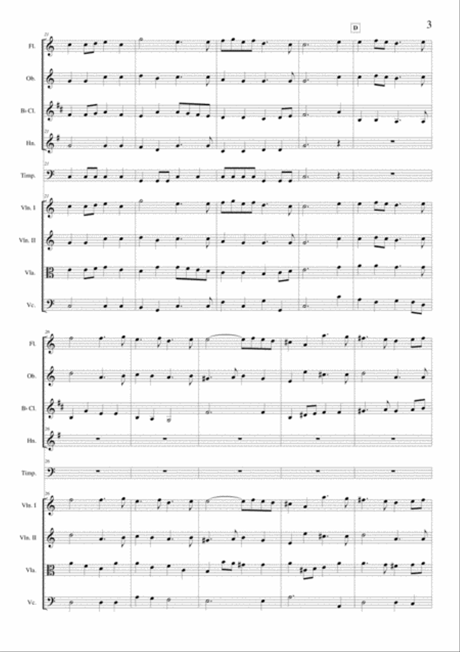 Te Deum Te Deum Orchestra scores gallery preview page 3