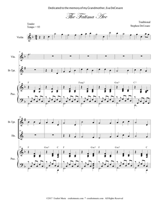 The Fatima Ave (Duet for Bb-Trumpet and French Horn)