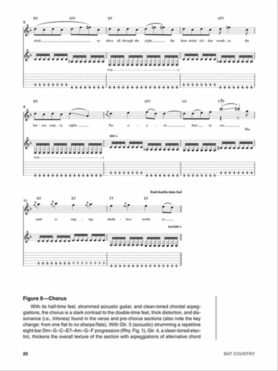 Avenged Sevenfold Avenged Sevenfold Electric Guitar scores gallery preview page 6