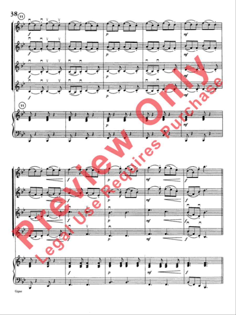 Highland/Etling Violin Quartet Series: Book 1
