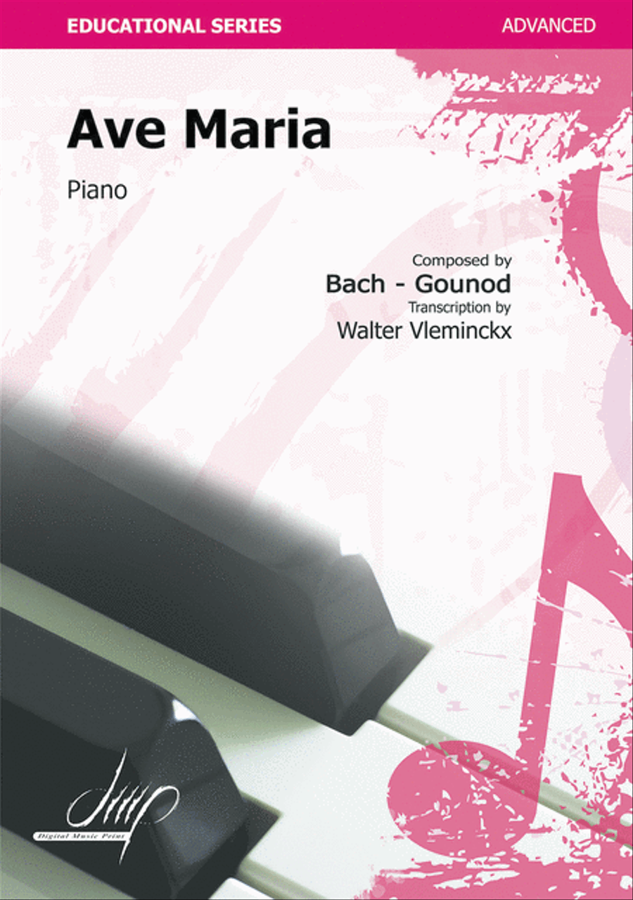 Ave Maria Piano Solo scores gallery preview page 1