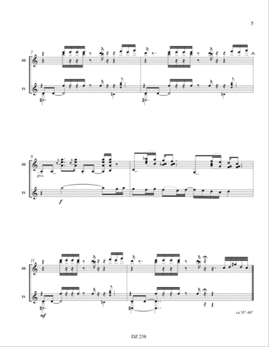 Garrawog-Blues Guitar Ensemble scores gallery preview page 5
