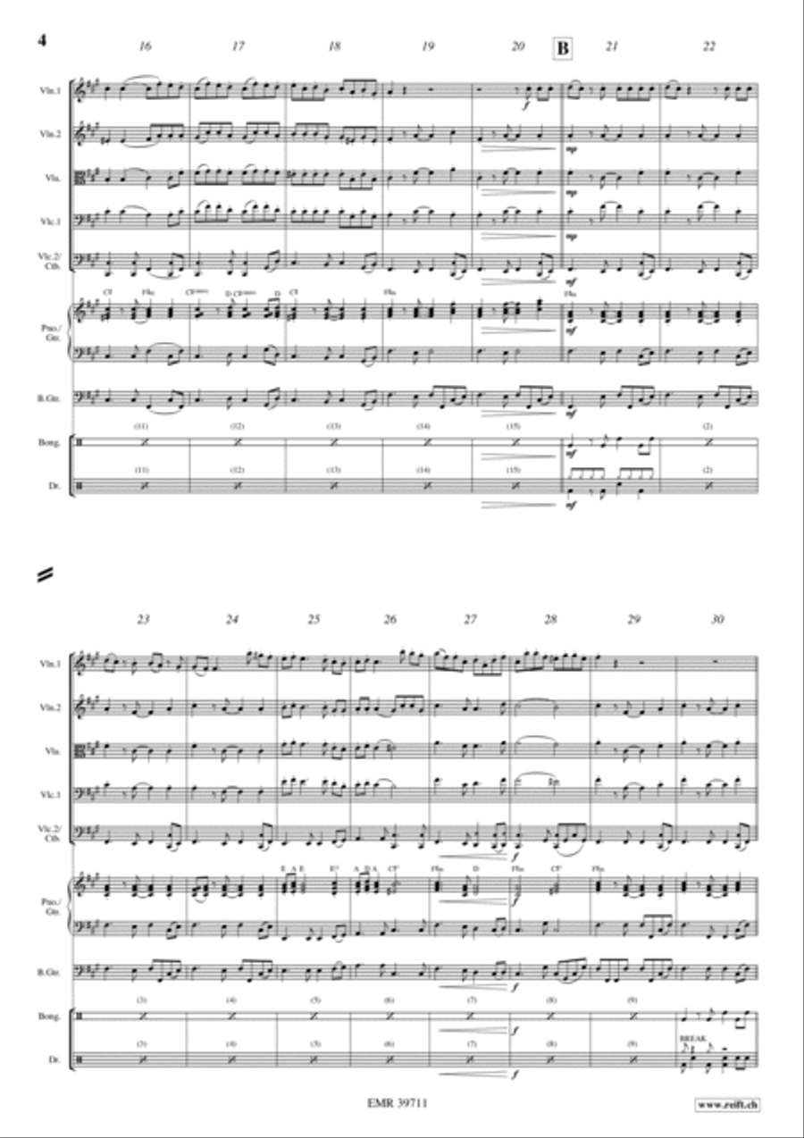 Il Barbiere Of Seville Bass Guitar scores gallery preview page 3