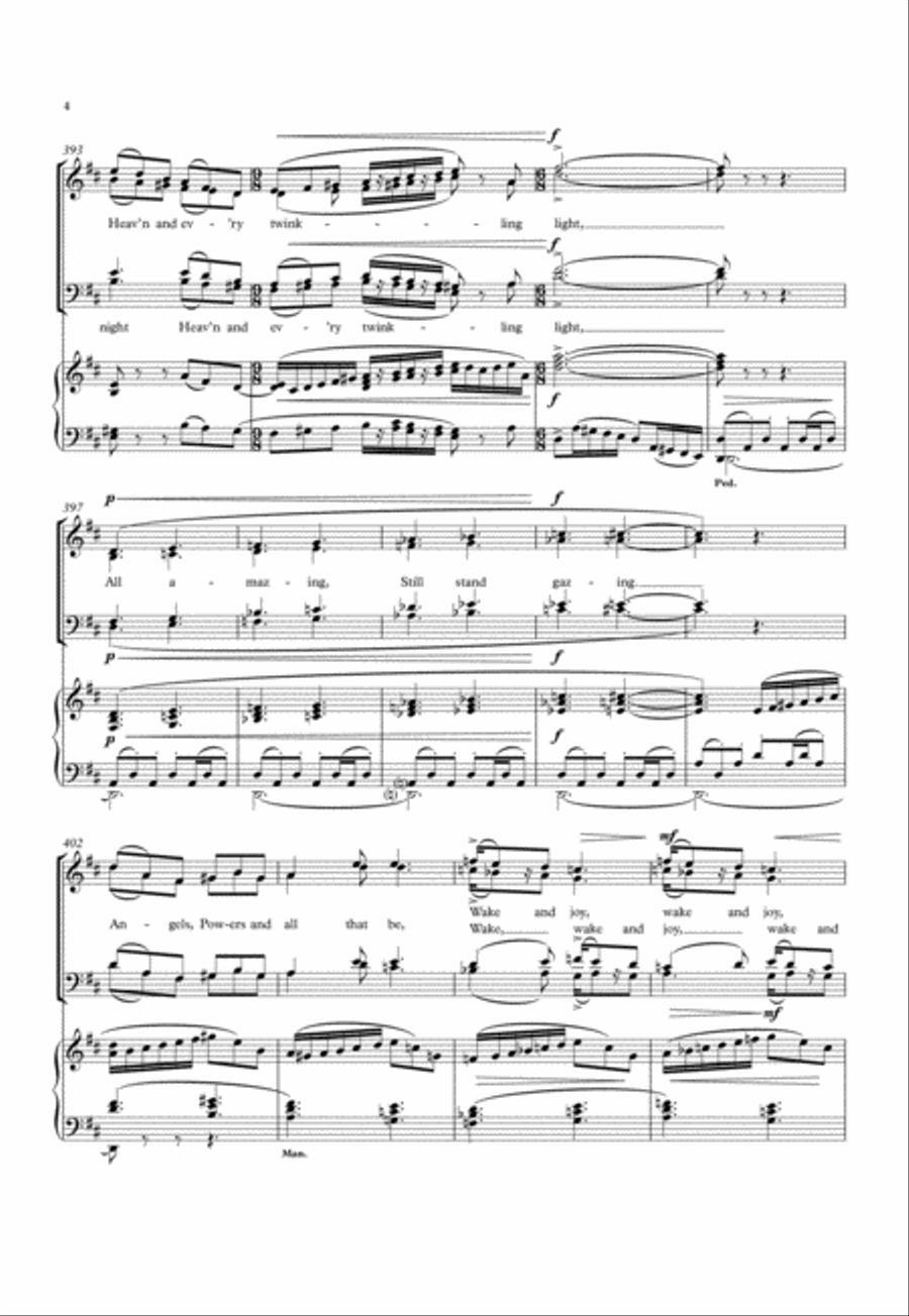 Chanticleer Chanticleer 4-Part scores gallery preview page 4